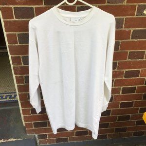 White Aritzia Tall-Tee